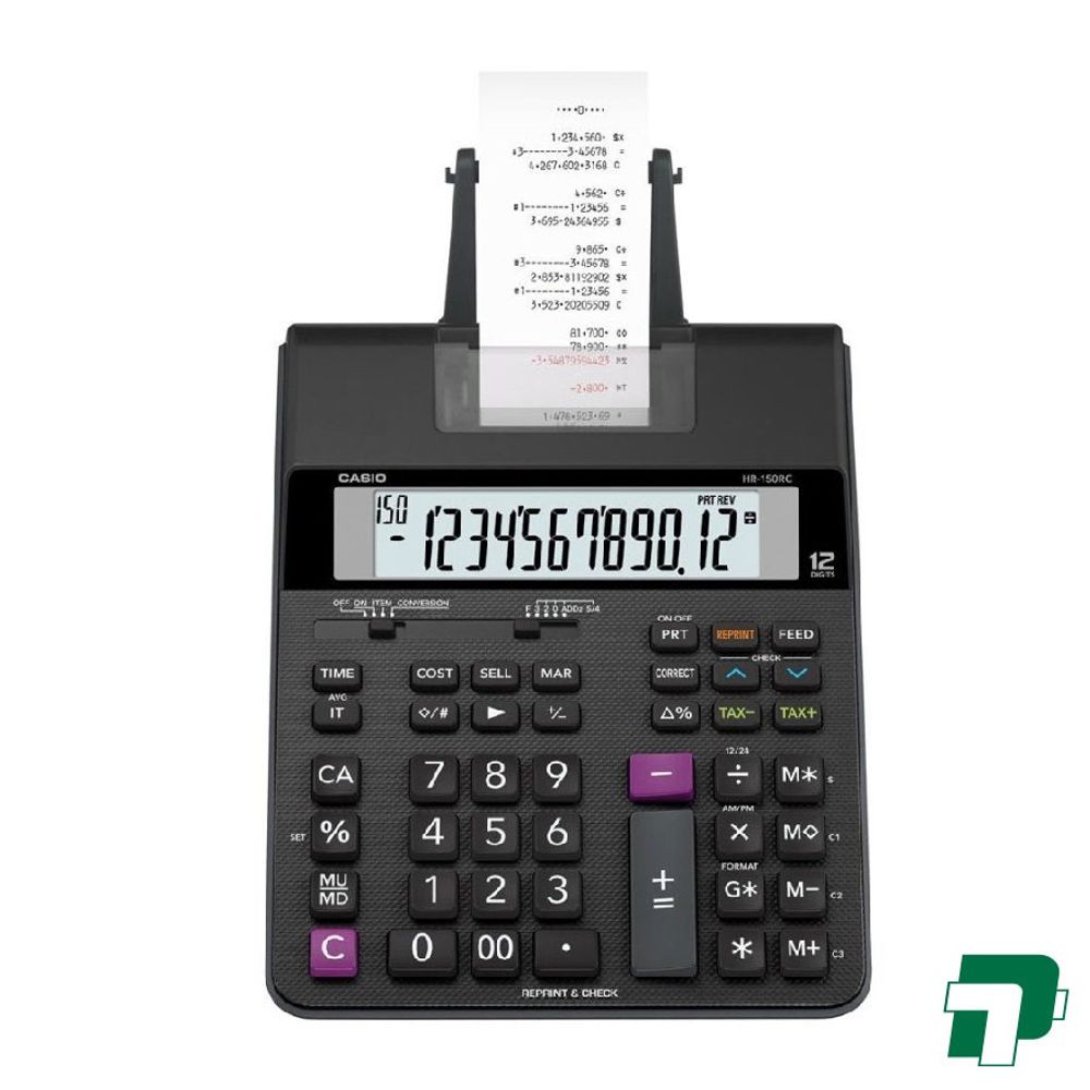 CALCULADORA IMPRESSAO HR150TM/HR150RC CASIO Calculadoras